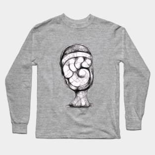 the face of a fist bump Long Sleeve T-Shirt